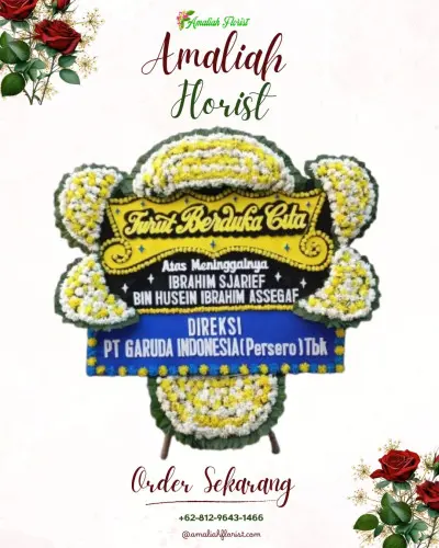Papan Bunga Duka di Penujah